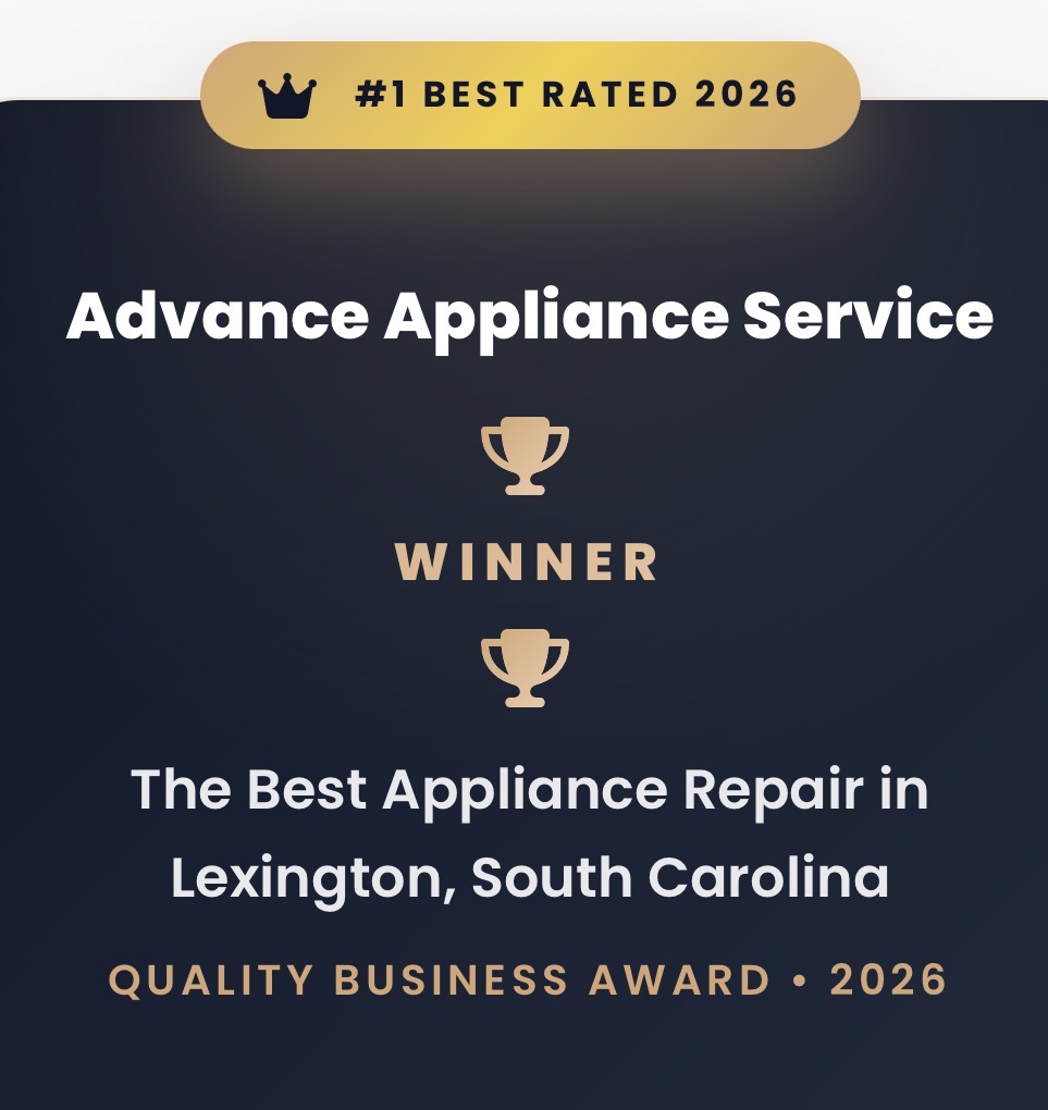 Quality Business Award 2026 โ #1 Best Rated, Best Appliance Repair in Lexington, South Carolina